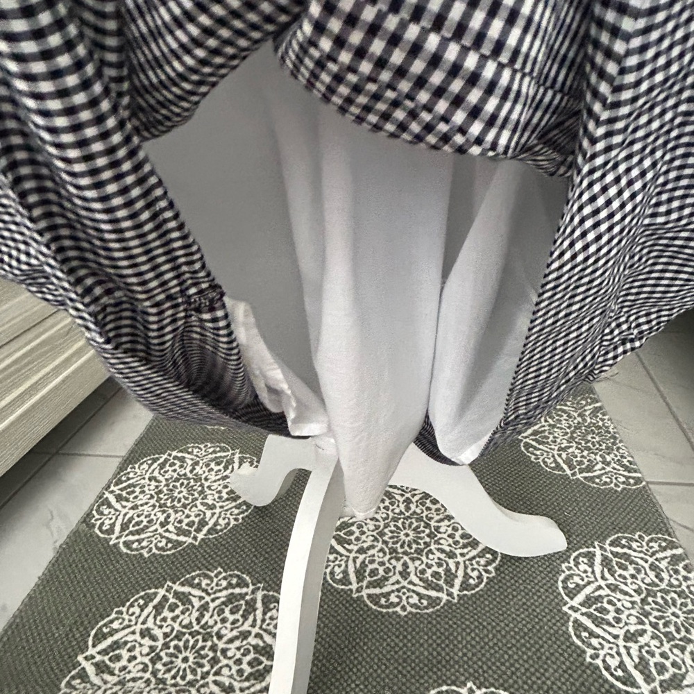 GAP Black and White Check Maxi Skirt - Picture 6 of 16